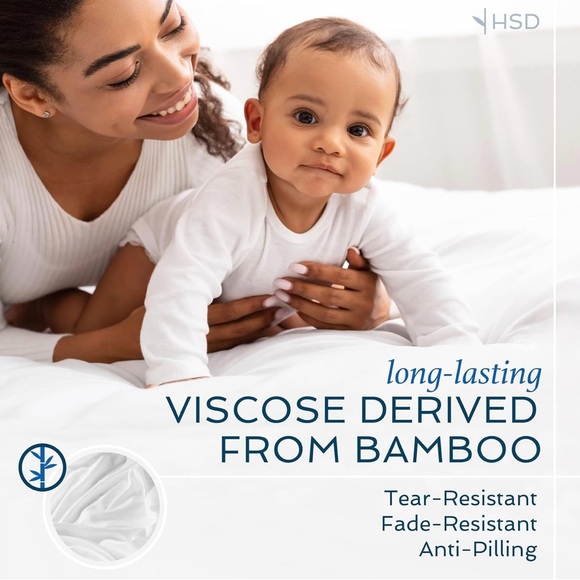 Sand Twin Sheet Set Bamboo Smooth Bedding - Picture 5 of 5